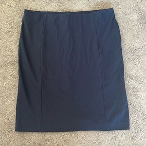 Ann Taylor Navy Pencil Skirt